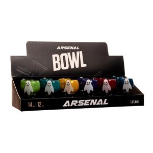 Arsenal 14mm Party Ghost Glass Bowl