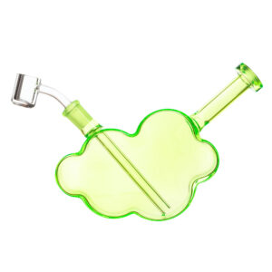 6" 5mm Arsenal Cloud Dab Rig (slime green)