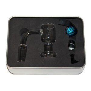 Cannacessories Terp Slurp Banger 14mm 90 Degree Kit Dichro (Blue)