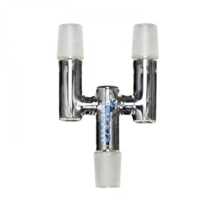 Gear Premium 19mm Double Bowl Downstem (Male to Female)